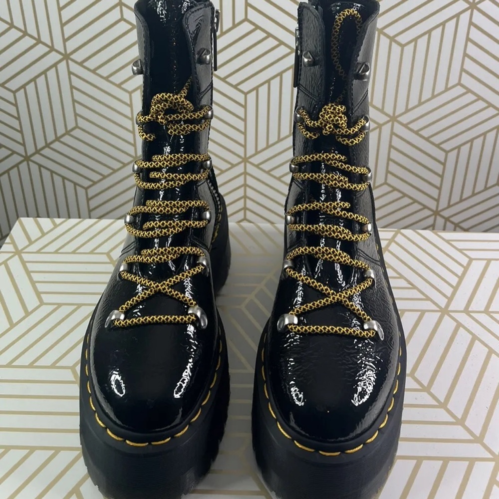 Dr.Martens Ghilana Goth Max lace up boots US 6/ EU 37 black